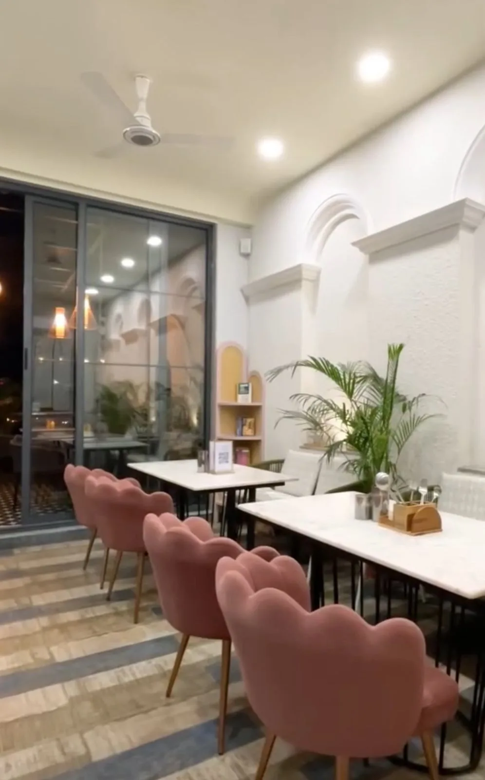 Restaurant covered and open Area