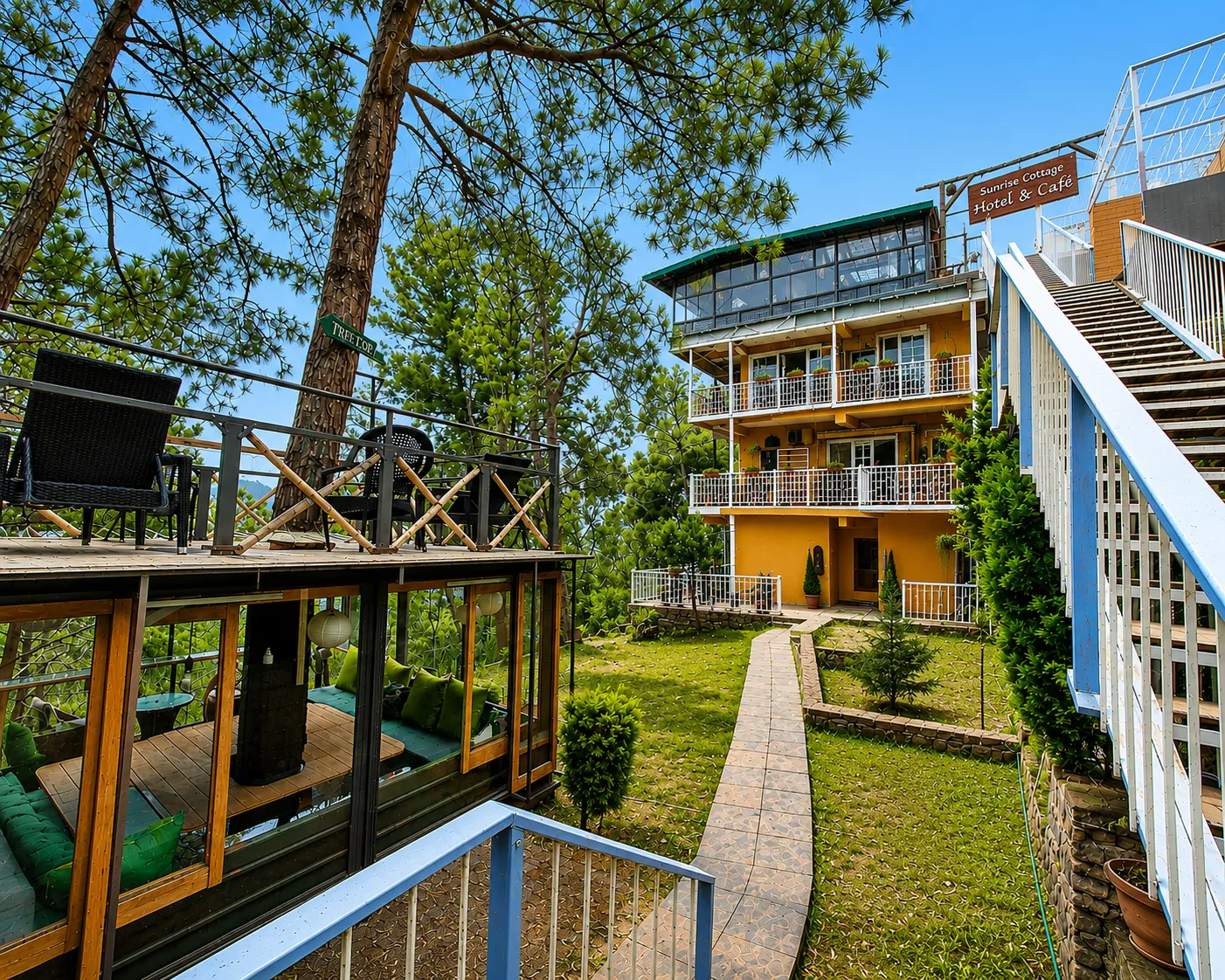 Hotel Sunrise Cottage — Dharampur